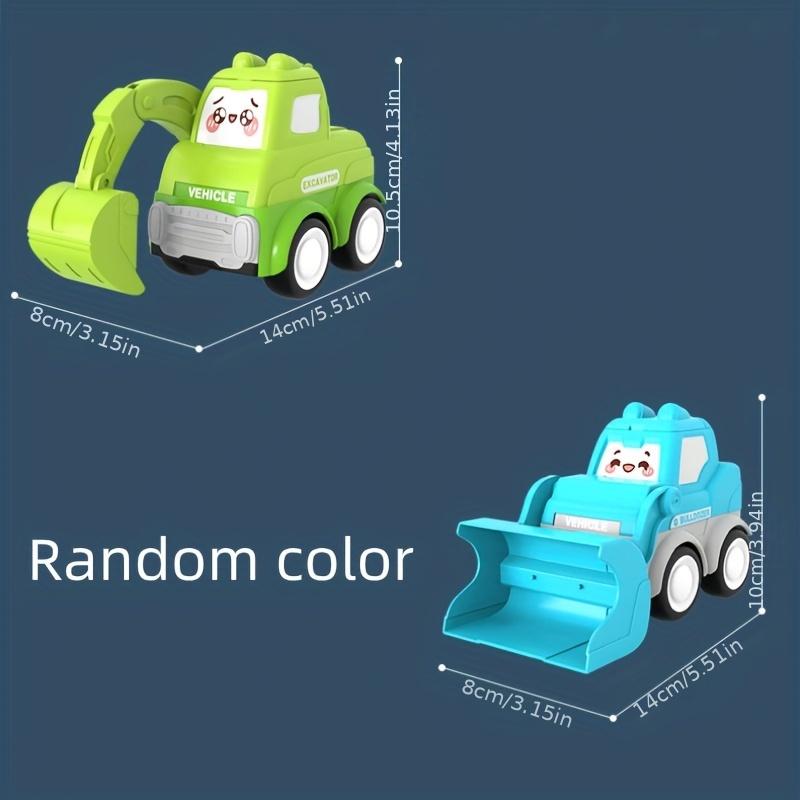 

Мультяшная версия Инерционный скользящий Прочный Шарнирный Инженерный игрушечный автомобиль Развивающая игрушка для мальчиков и девочек Праздничный подарок Package B