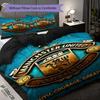 Glory Manchesters Emblematic Pride Three-piece set (1 * duvet cover + 2 * pillowcase, without core) 2D Flat Christmas birthday gift