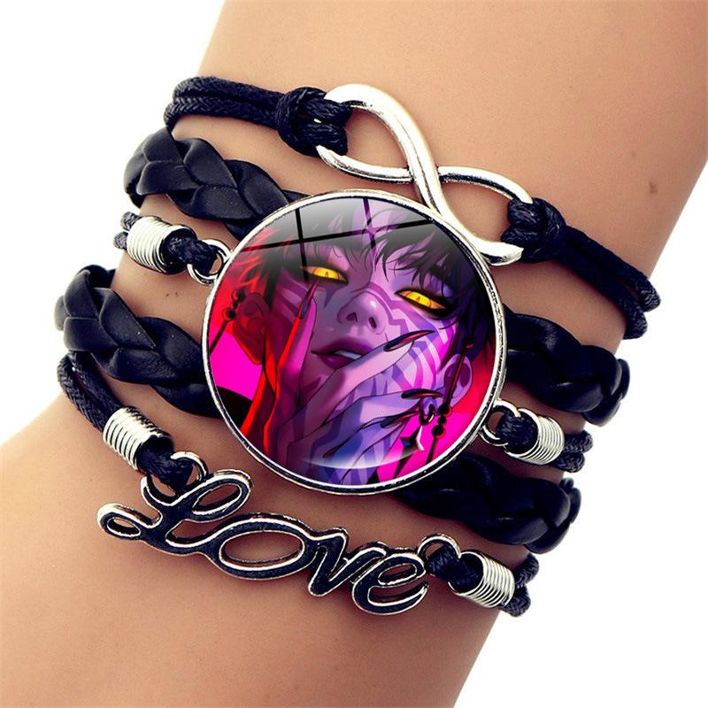 Discover Intime Women's Kpop Anime Demon Hunters Braided Bracelet Cosplay Prop Rumi Mira Zoey Figure Couple Bracelets Jewelry Gifts For Boys Girls