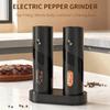 2Pcs/Set Automatic Automatic Salt And Pepper Mill Electric Pepper Mill Set  for Kitchen