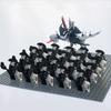 New 21Pcs Solider Uruk Hai Army Figrues King Angmar With Fell Beasts Shield Sword Bow Spear Weapons Kid Toys