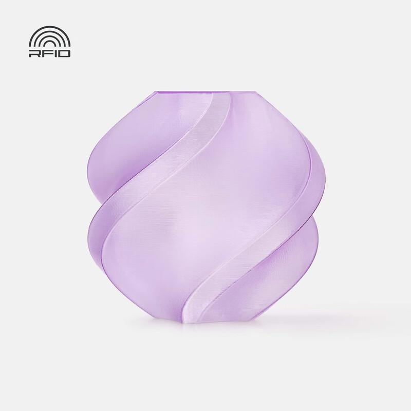 Bambu Lab PETG Translucent 3D Printer Filament Without Spool