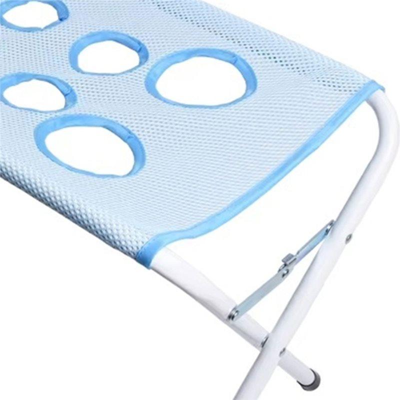 A25F-Pet Grooming Hammock Stand, Foldable Breathable Mesh Bath Rack For Cats & Small Dogs, Anti-Escape, Easy To Clean