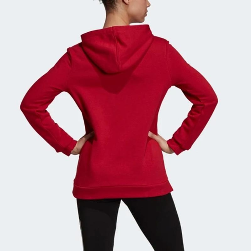 Adidas Celebrate The 90s Minimalist Letter Hoodie Long Sleeve Sweatshirt Women sweatshirt Burgundy EH6463