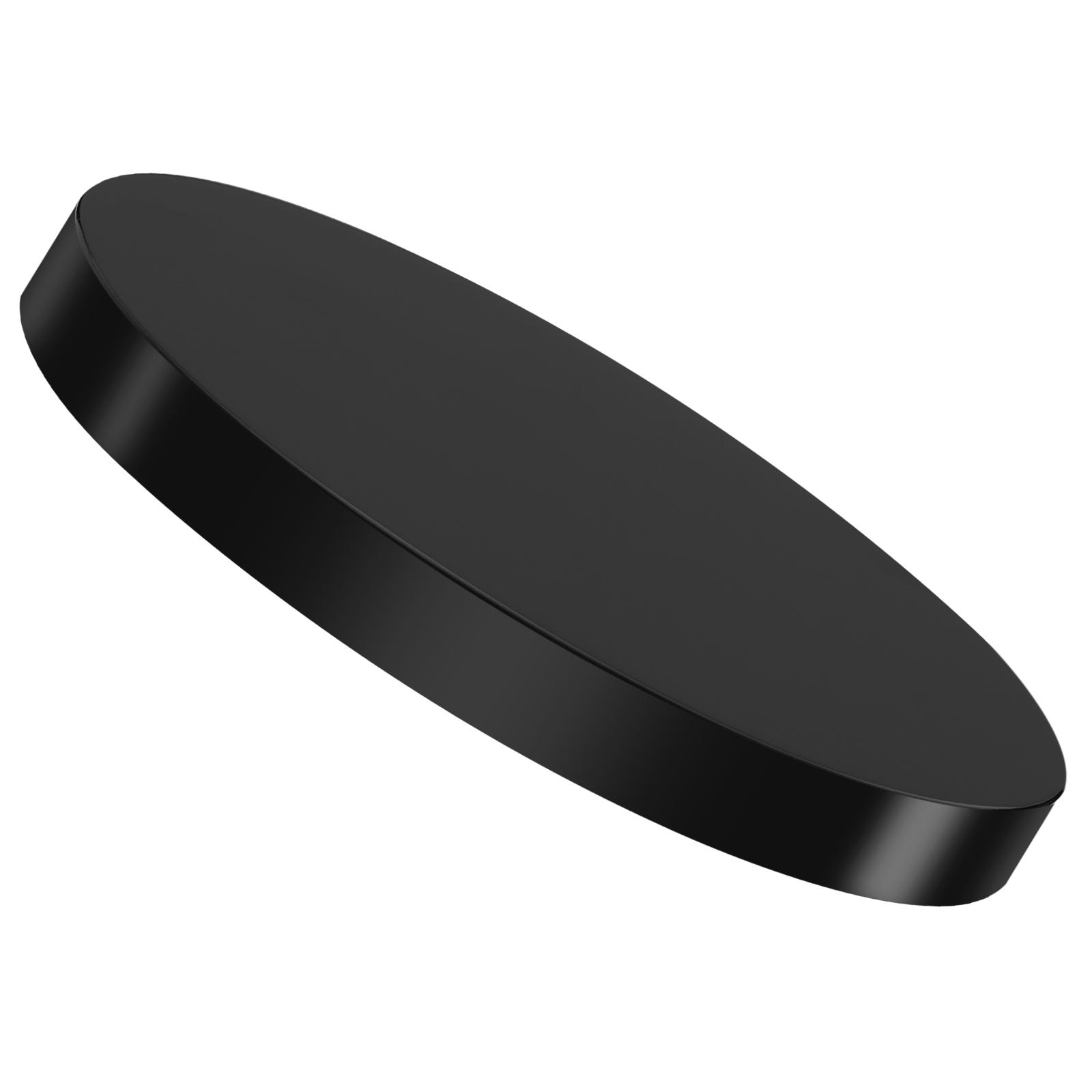 

1Pc Obsidian Divination Plates Home Decor Circle Mirror Round Mirrors Shelf nament Stones Scrying Mirror Obsidian 6X6X1CM чорний