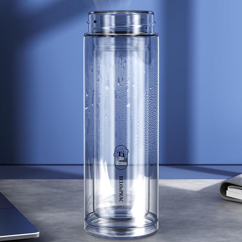 BELO&PRAC BK065 Double-Walled Borosilicate Glass Cup