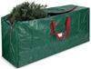 Storage Bag for 9 Ft Artificial Christmas Trees - Plastic, Waterproof - Strong Handles, Labeling Card Slot