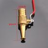 High-Pressure Fire Hose Nozzle with Copper Coupling and Reel