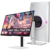 KTC WQHD 300Hz Fast IPS Gaming Monitor X 2 DP X 2 Compatible Low Blue Light Warranty White H27E6 27-inch (2560x1440) (OC 320Hz)