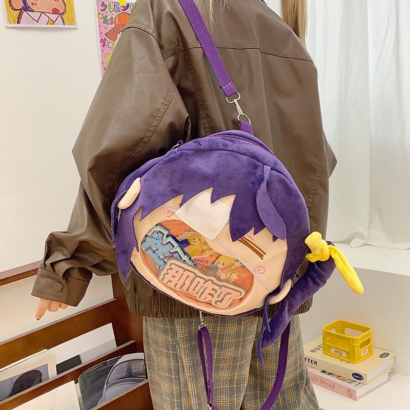 New cartoon Hatsune Future Anime Lonely Rock Peripheral Funny Girls Backpack Student Book