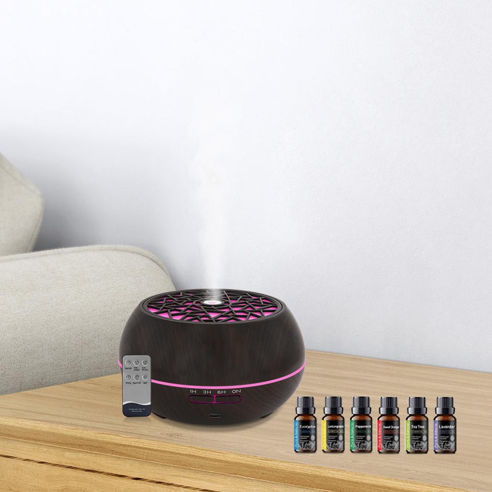 

Diffuser For Home 550ml Diffuser with 6 Oils Mood Light for Ultimate Relaxation at Home/Office