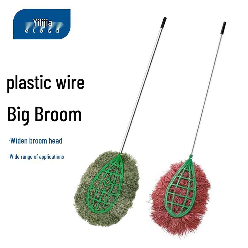 Yilijia Outdoor Heavy-Duty Broom (5-Pack)