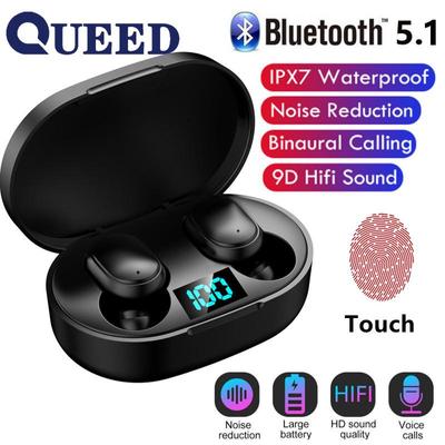 Noul număr inteligent a fost afișat Căști Bluetooth fără fir Mini Căști pentru sport Stereo în ureche