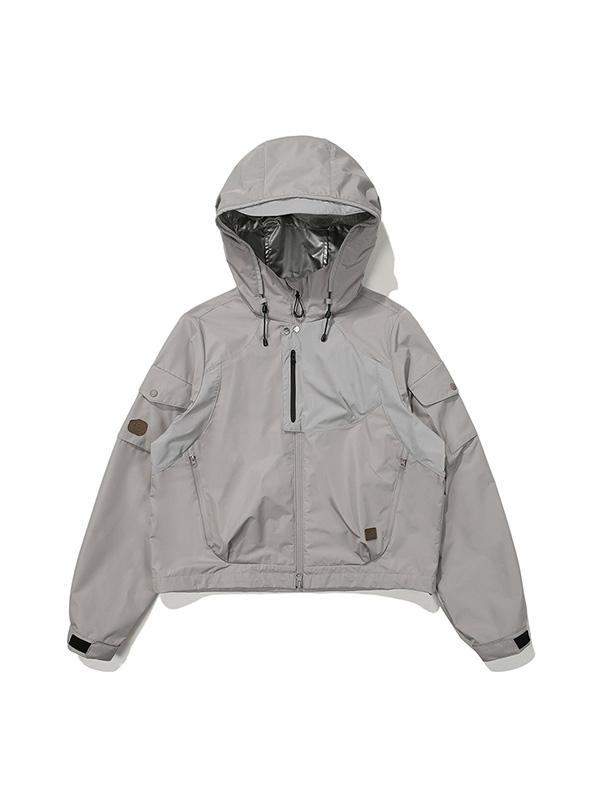 Bbc Earth Silver Tpu Shell Jacket_Light Grey