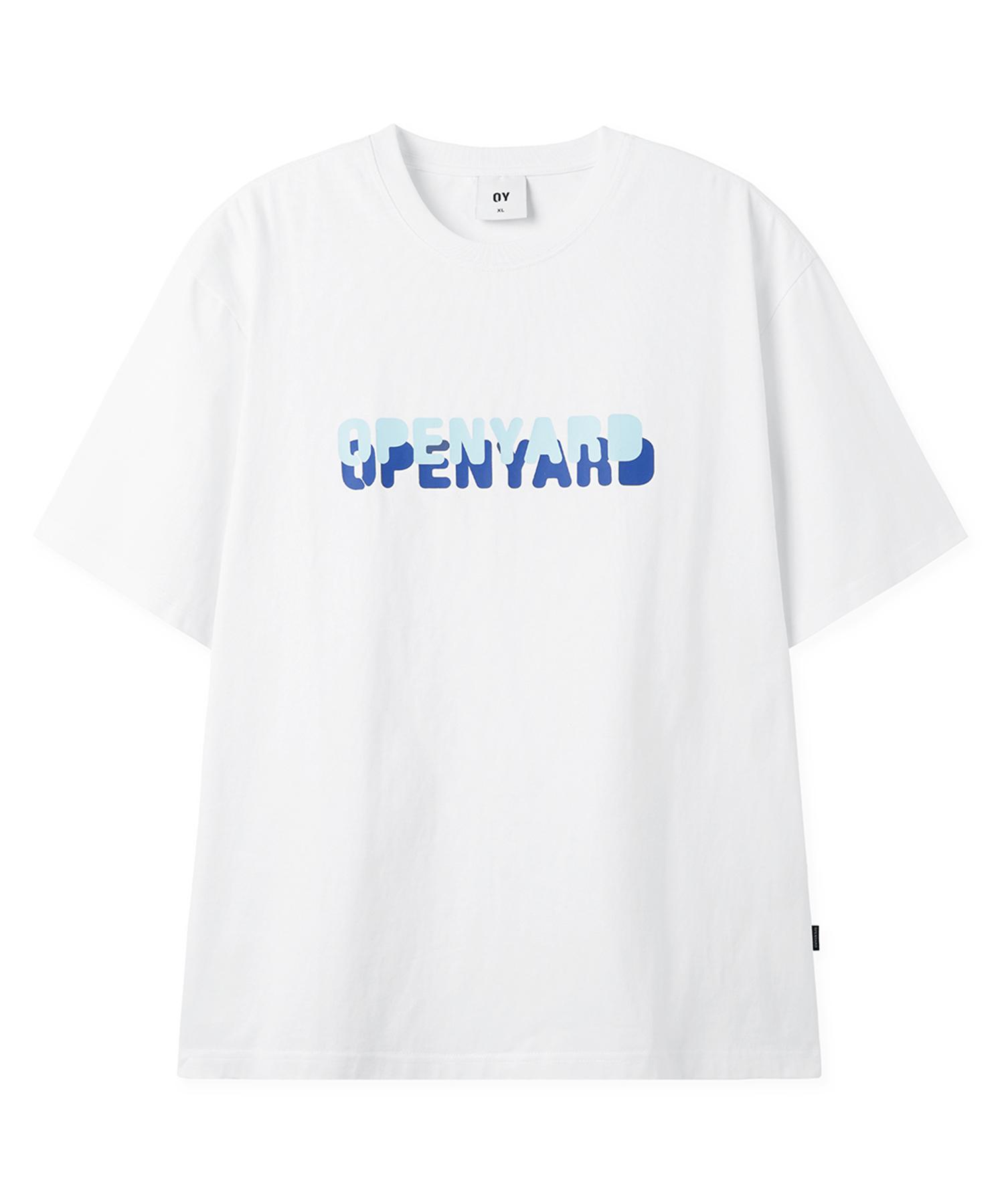 Oy Overlay Logo Tee - White M
