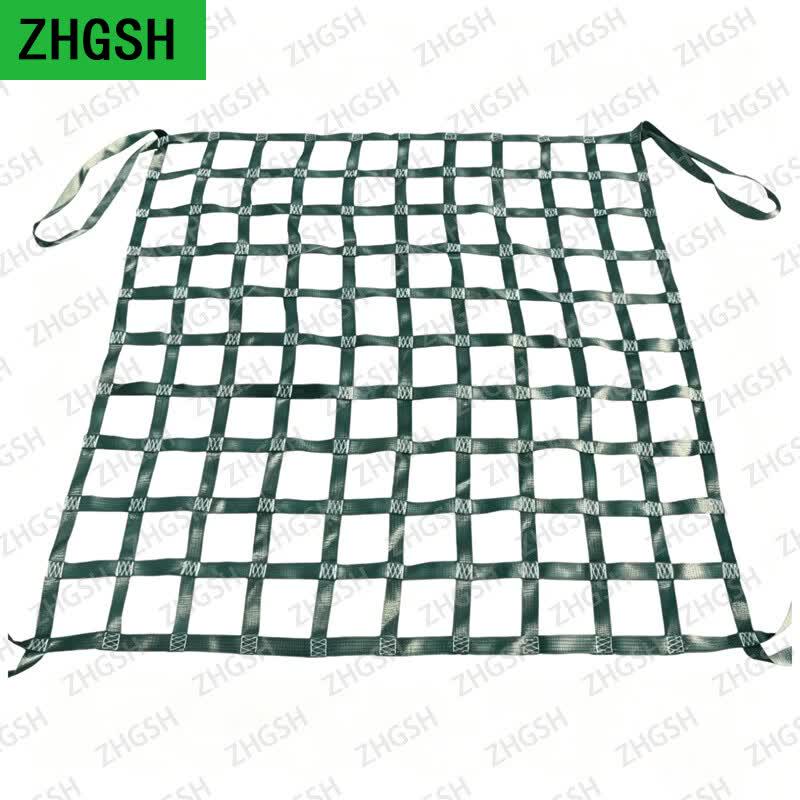 ZHGSH Military Green Flat Cargo Lifting Net