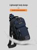Men's Versatile Outdoor Crossbody Chest Bag - Large Capacity, Trendy, Multifunctional, Single Shoulder Bag.