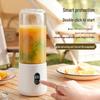 Portable Wireless Juicer Blender - Rechargeable Fruit Juice Cup and Electric Food Processor with Customizable Logo