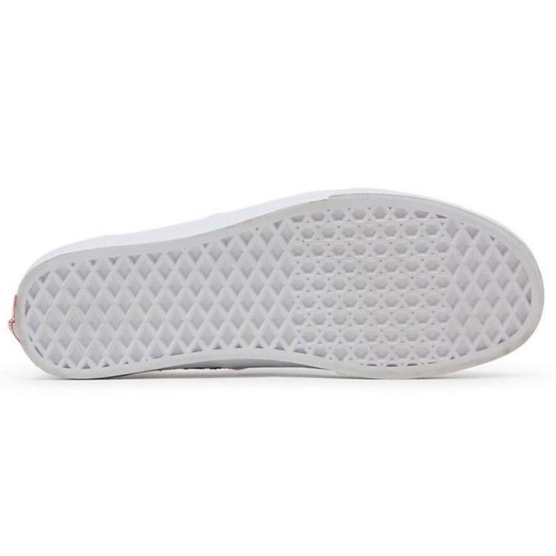 Vans Authentic Canvas Classic Casual Traditional Chinese Print Low-Top Unisex Skate Shoes White VN0A5KRDAT3