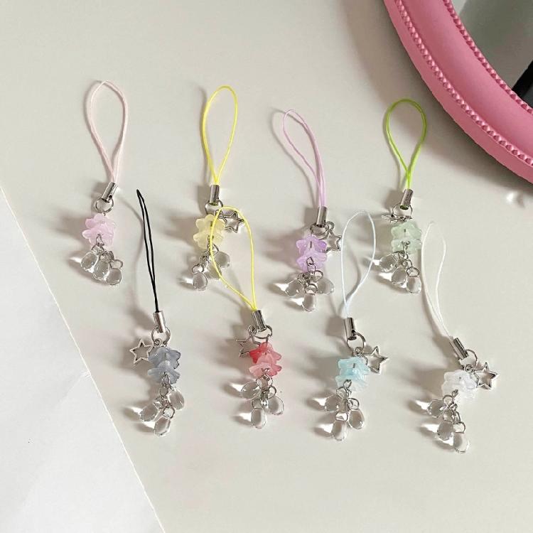 Goth Y2K Phone Charm Pendant Summer Jellyfish Keychain for Keys Bag Accessories