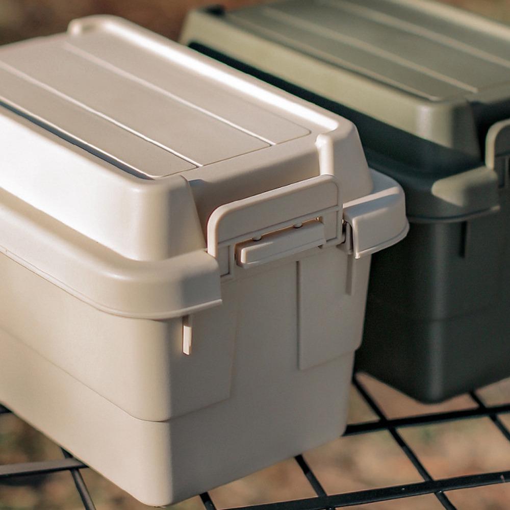 2 Pcs 1.1L Outdoor Storage Box PP Portable Storage Box Picnic Cruet Storage  Hiking Activities