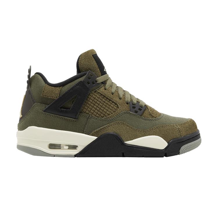 Jordan 4 Retro SE Craft Medium Olive (GS) 35.5