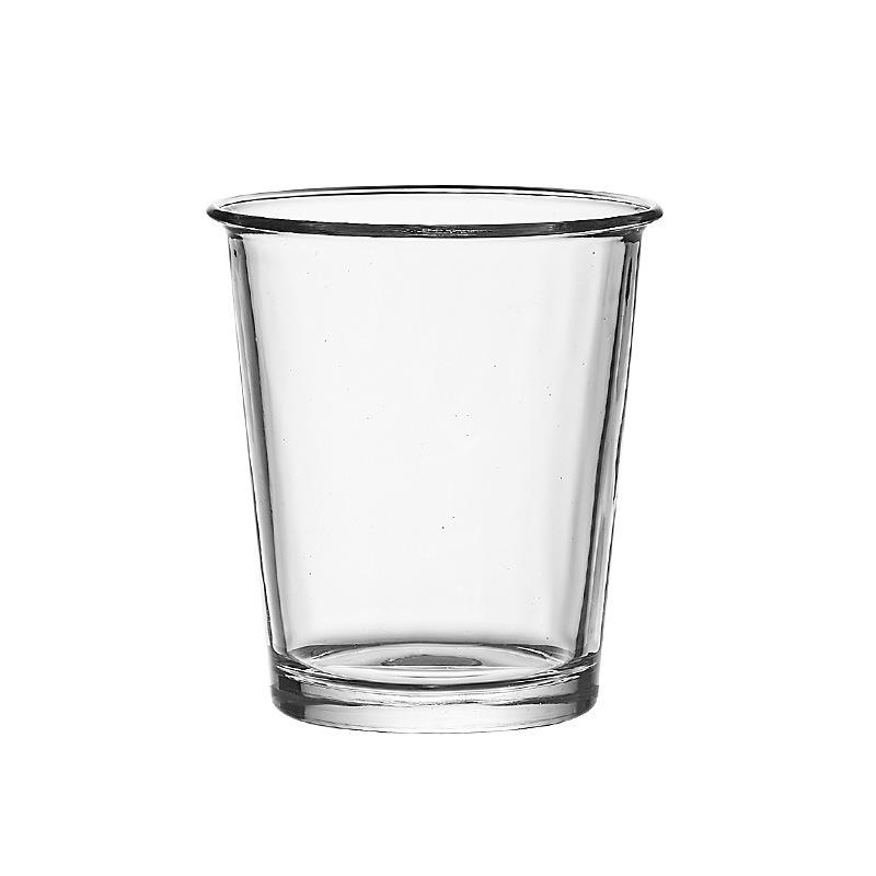 360ml/365ml Kavos puodeliai Banguotas stiklas Latte puodelis Sulčių puodelis Buitinis puodelis Pieno arbata Paprastos ir skaidrios Vandens buteliai Gėrimų indai