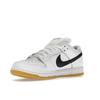 Nike Dunk Low SB White Gum Unisex Sneakers Black Gum-Light-Brown CD2563-101
