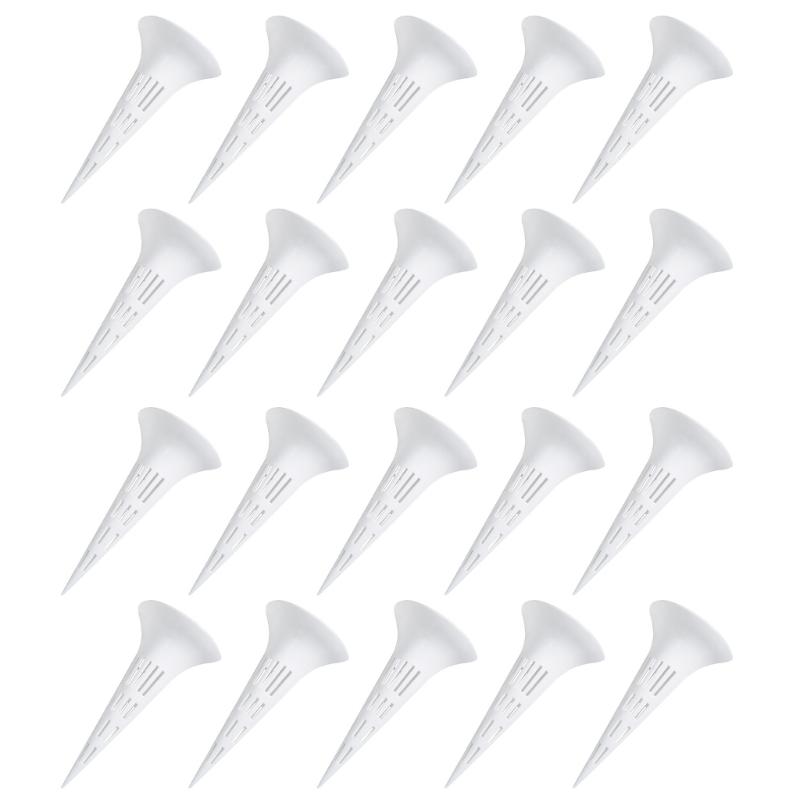 10/20/50Pcs Conical Plant Breathable Watering Device Gasket Soil Aeration Root Garden Plant Bottom Flower Plant