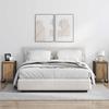 Nightstand Rustic Oak Design 39.5 x 30 x 50 cm Engineered Wood