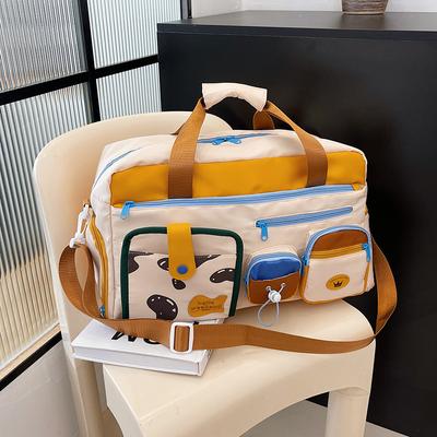 Travel Bag Large Capacity Cartoon Cute High-end Shoulder Bag Dry and Wet Separation Swimming Bag Fashion Niche Handbag