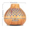 500ML Luft Aroma Diffusor Luftbefeuchter Ätherische Öl Maschine Holz Ultraschall Luftbefeuchter Ätherisches Öl Aromatherapie