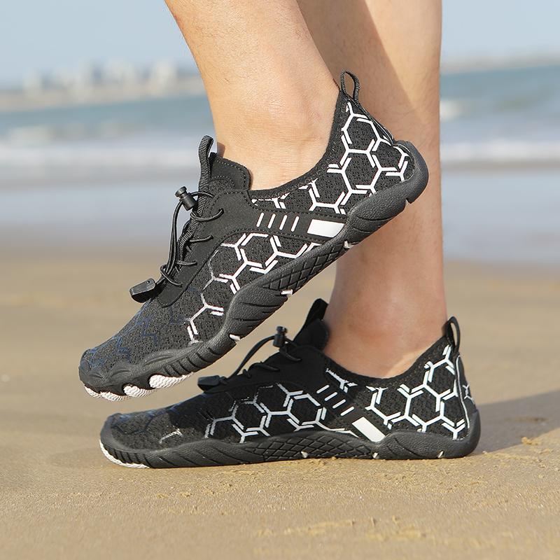 Wasserschuhe für Männer und Frauen, Strand-Aqua-Schuhe, Schwimmsandalen, Entwässerung, Waten, Sportschuhe, schnell trocknend, Bootfahren, Barfuß, Yoga, Fitnessstudio, Angeln, Surfen, Turnschuhe