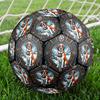 Mountain Rescue Dog Badge Round Football Size 5 Adult Ball Suitable for Training Matches and Outdoor Team.