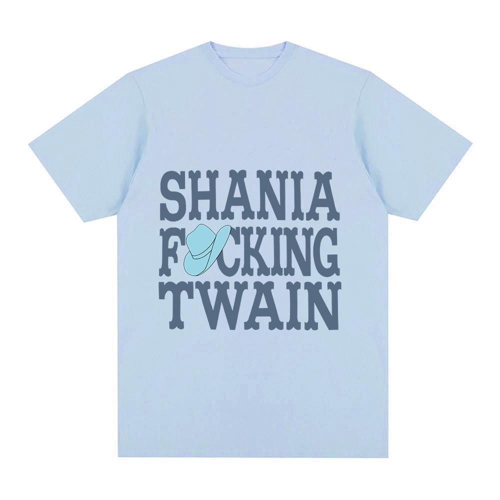 

Shania Twain Graphic Printing T-Shirt Casual Cotton Tee-shirt Summer Short Sleeve Clothing Comfortable O-neck Tees XXL