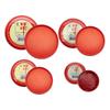 Red Stamp Pad Chinese Ink Pad Red Ink Paste Quick-Drying Red Stamp Ink Pad Round Yinni Pad for Crisp & Clear Impression