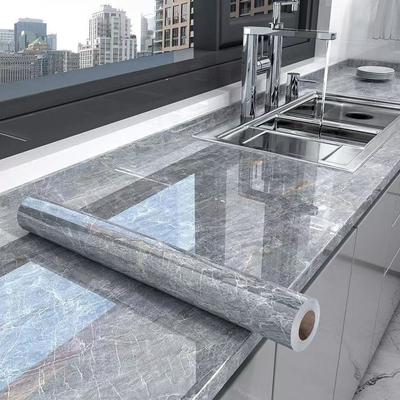 Waterproof Kitchen Countertop Wall Stickers 60cmx2m Stove Renovation Film Durable Tile Wallpaper
