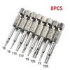 8 Stück Schraubendreher-Sets Magnetisch Für Torx Schraubendreher Bits Set 50mm Lang Für T5-T8 Für T9 Für T10 Für T15 Für T20 Für T25