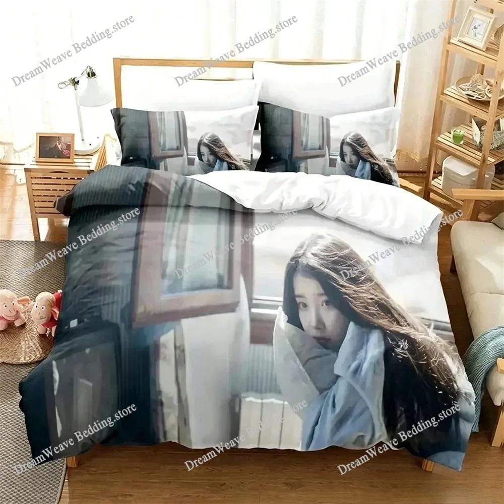 3D Print Singer IU I Ji Eun Bedding Set Duvet Cover king Queen Size Boys Adult Bedding963