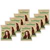 Nisha Nature Mate Pudră Colorantă Henna pentru Păr 10g Plic X Pachet de 10 Culoare Căprui Natural, Fără Amoniac, de Lungă Durată