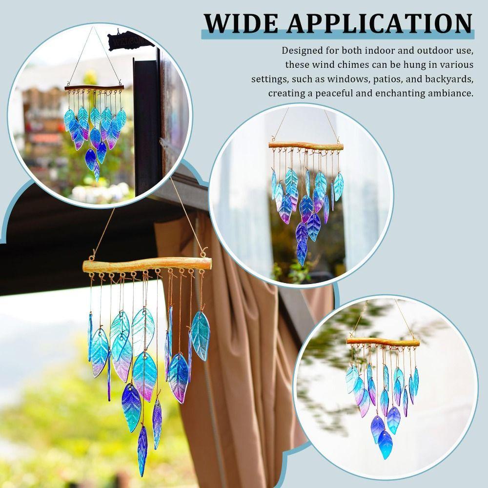 Creative Sun Catcher Novelty Light Collection Pendant Crafts Fish Shaped Wind Chime Blessing