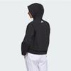AdidaS Golf 25SS Women S Beyond Full Zip Hoodie Im7890 Black