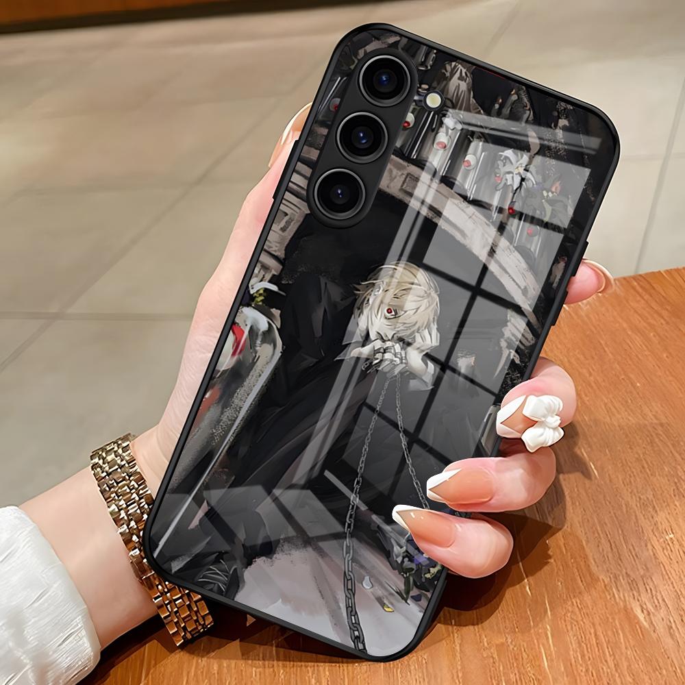 Hunter X Hunter Anime Kurapika Phone Case For Samsung S26 S25 Edge Ultra S23 S22 S21 S20 Ultra Plus S24 Fe A54 A53 A25 Glass Co