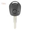 Vana 2Button Blade netăiat pentru telecomandă Carcasă pentru chei pentru Actyon Ssangyong Kyron Rexton