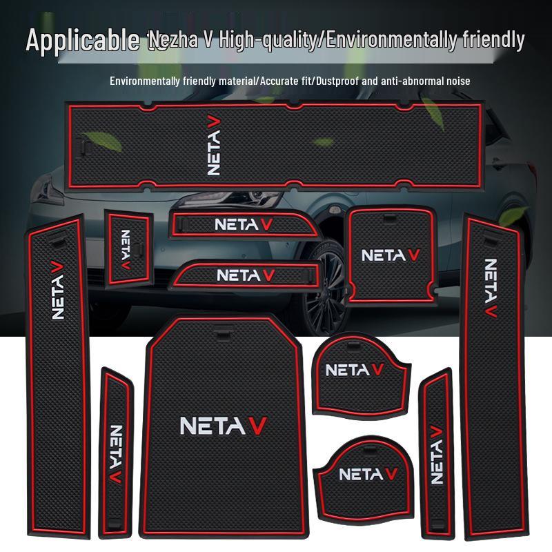 Nezha V Door Slot & Cup Holder Pad for Interior Decoration & Storage Enhancement