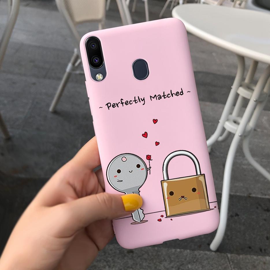 For Samsung Galaxy M10 M20 M30 Case Stylish Cartoon Sunflower Soft Silicone Phone Back Cover For Samsung M 10 20 30 M305F Fundas