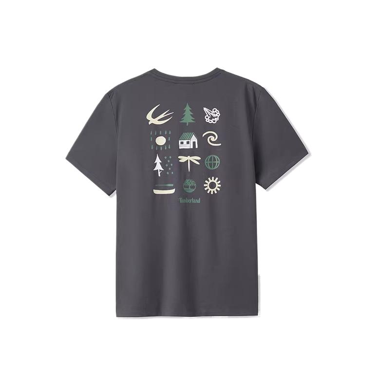 Timberland Ss26 Short Sleeve Cool Breathable Printed T-Shirt Men tops A5SG2W08