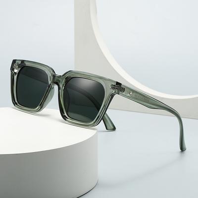 Trade New Modern Retro Square Single-Beam Sunglasses Ins Style Street Photography Sunglasses Zt-Y07