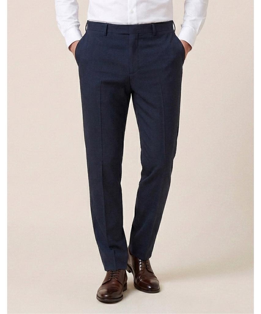 TREMOLO Coolmax Black Solid Dress Pants_Tgbgb3M3211