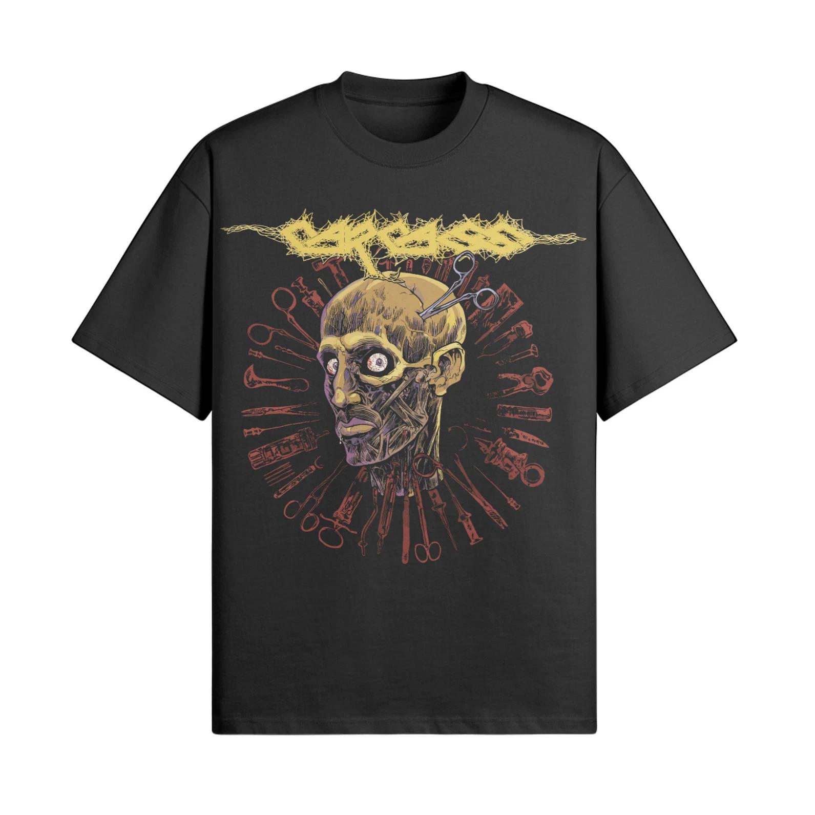 CARCASS T-Shirt 425 GSM | Unisex Premium Heavyweight Oversized 100% Cotton L